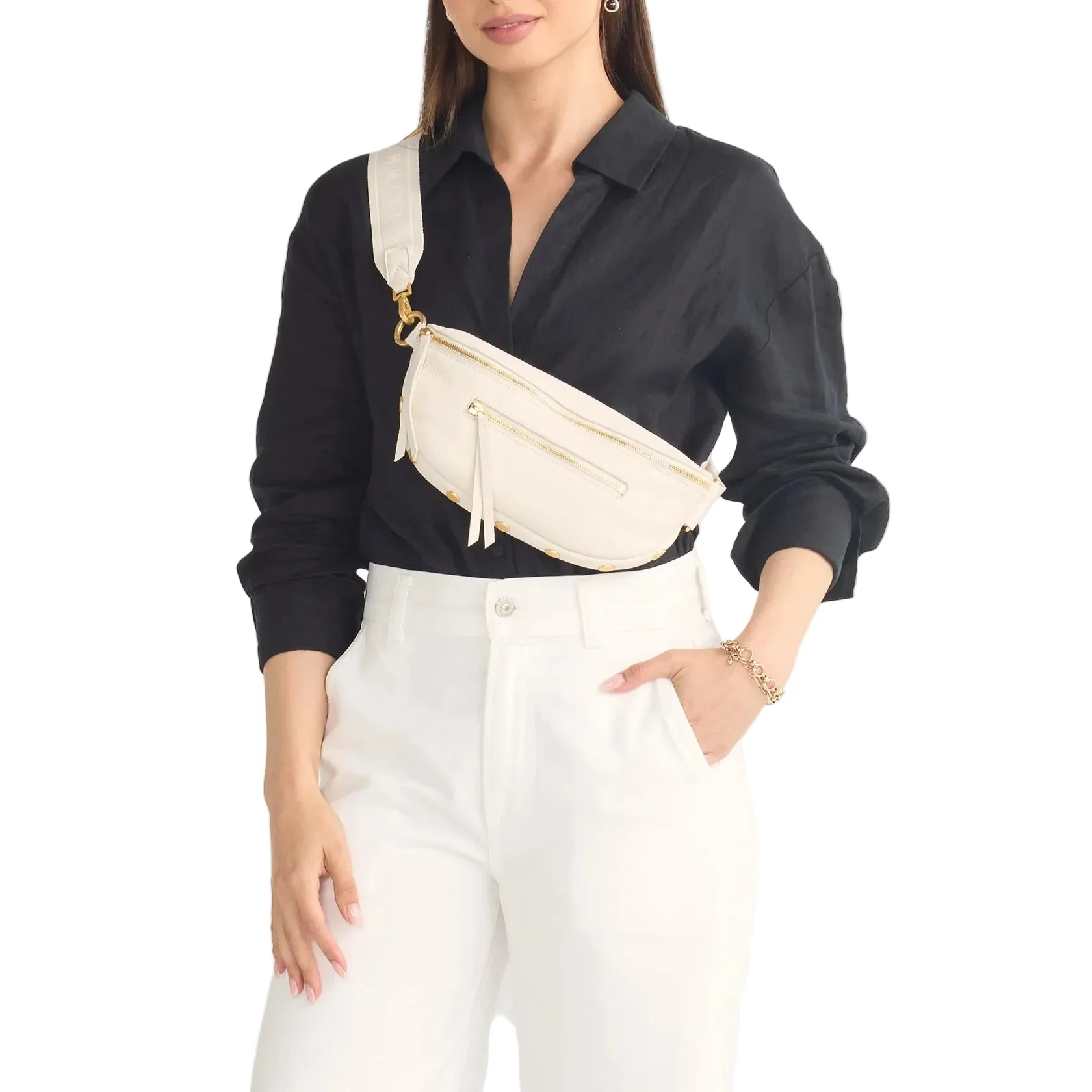 Hammitt Medium Charles Crossbody Handbag - Image 7