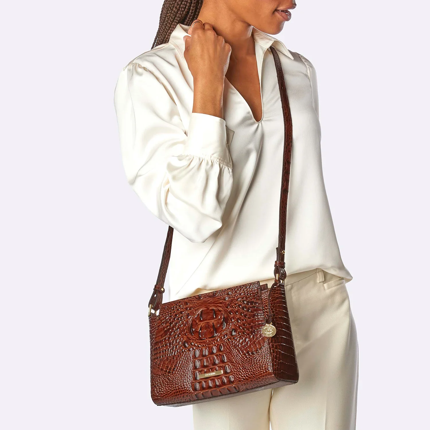 BRAHMIN Hillary Crossbody Handbag - Image 5