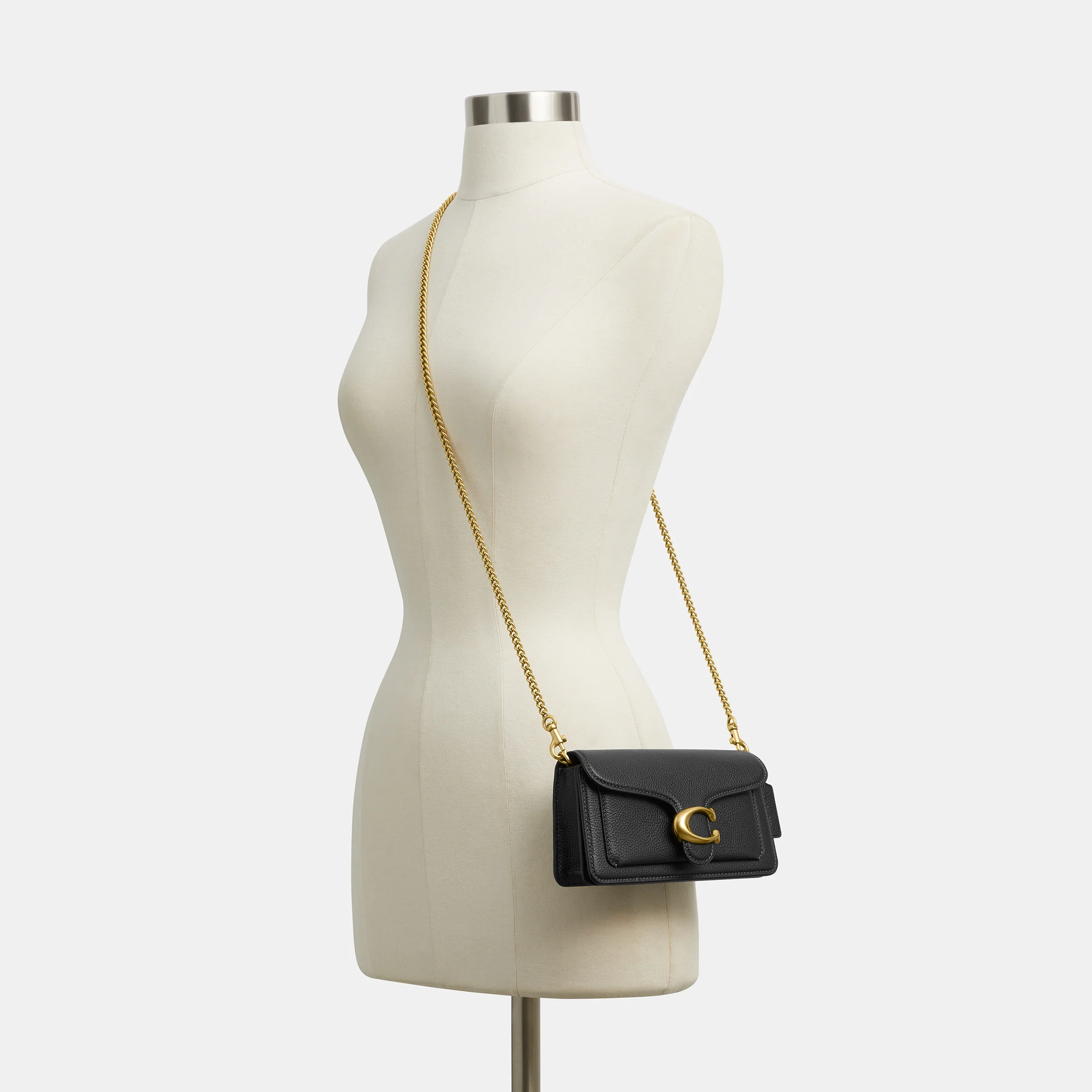 COACH Tabby 19 Chain Crossbody Handbag - Image 6