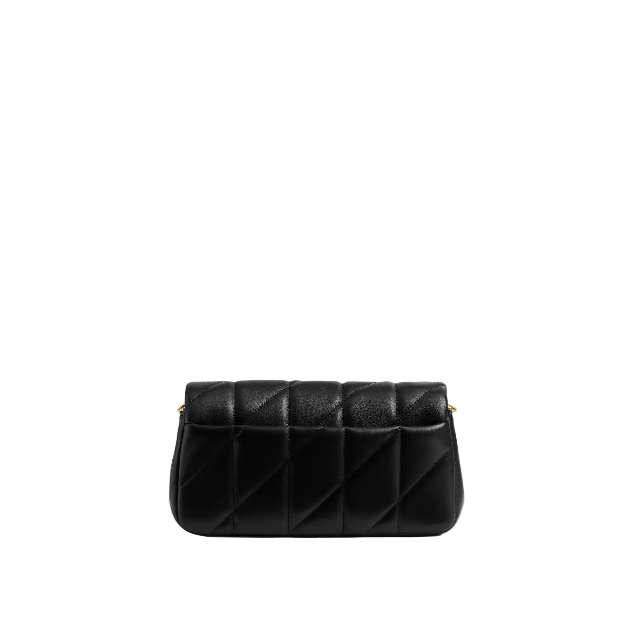 COACH Quilted Leather Tabby 19 Chain Crossbody Handbag - Image 3