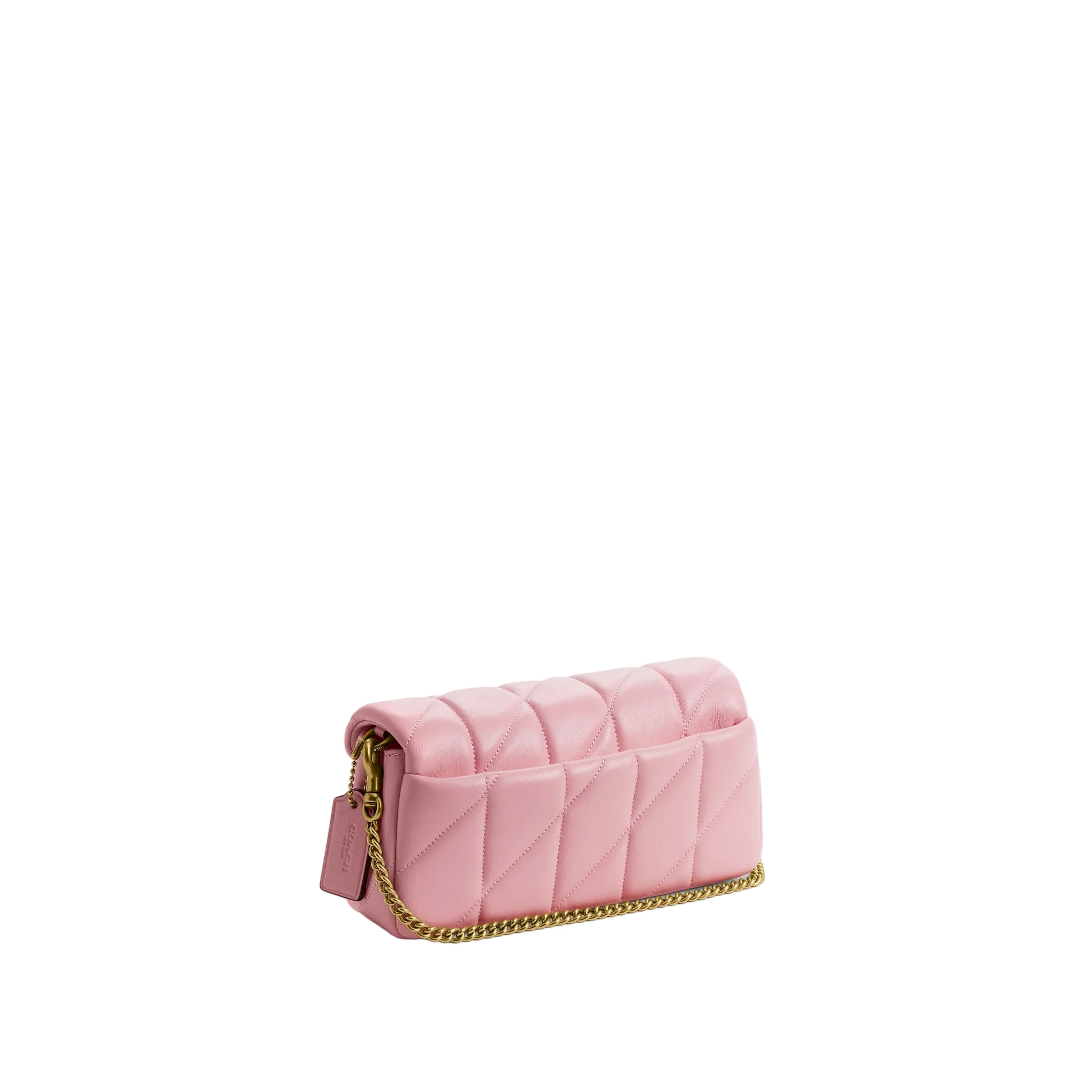 COACH Quilted Leather Tabby 19 Chain Crossbody Handbag - Image 2