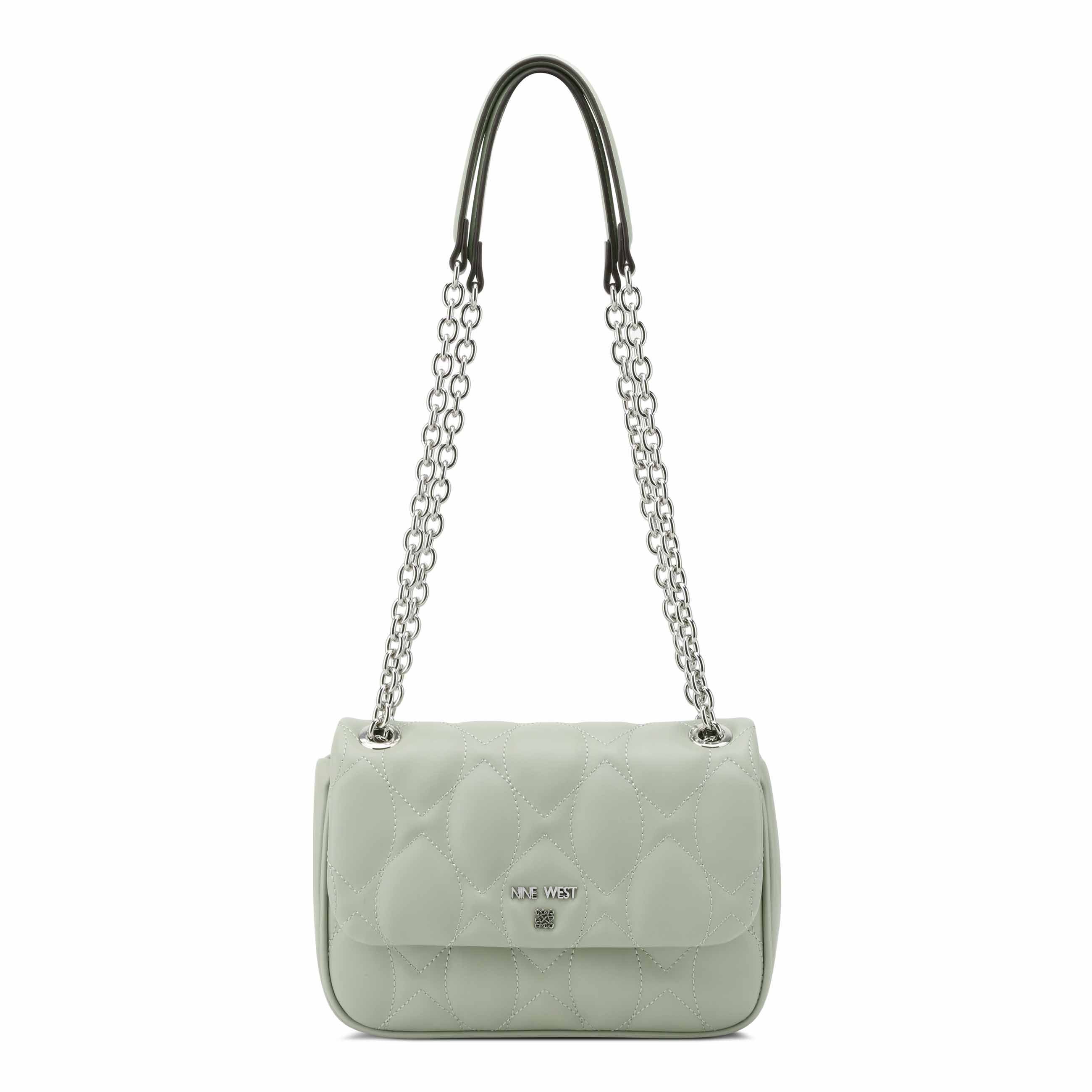 Nine West Rue Chain Convertible Flap Crossbody Handbag