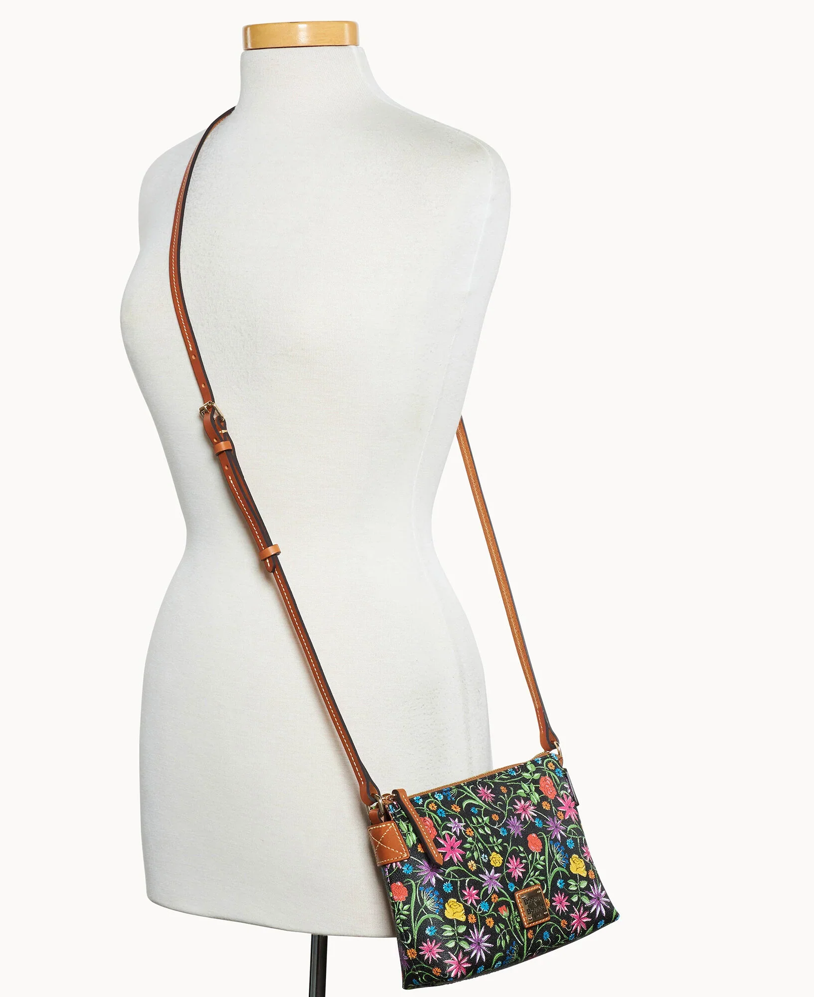Dooney & Bourke Wildflowers Pouchette Crossbody Handbag - Image 4