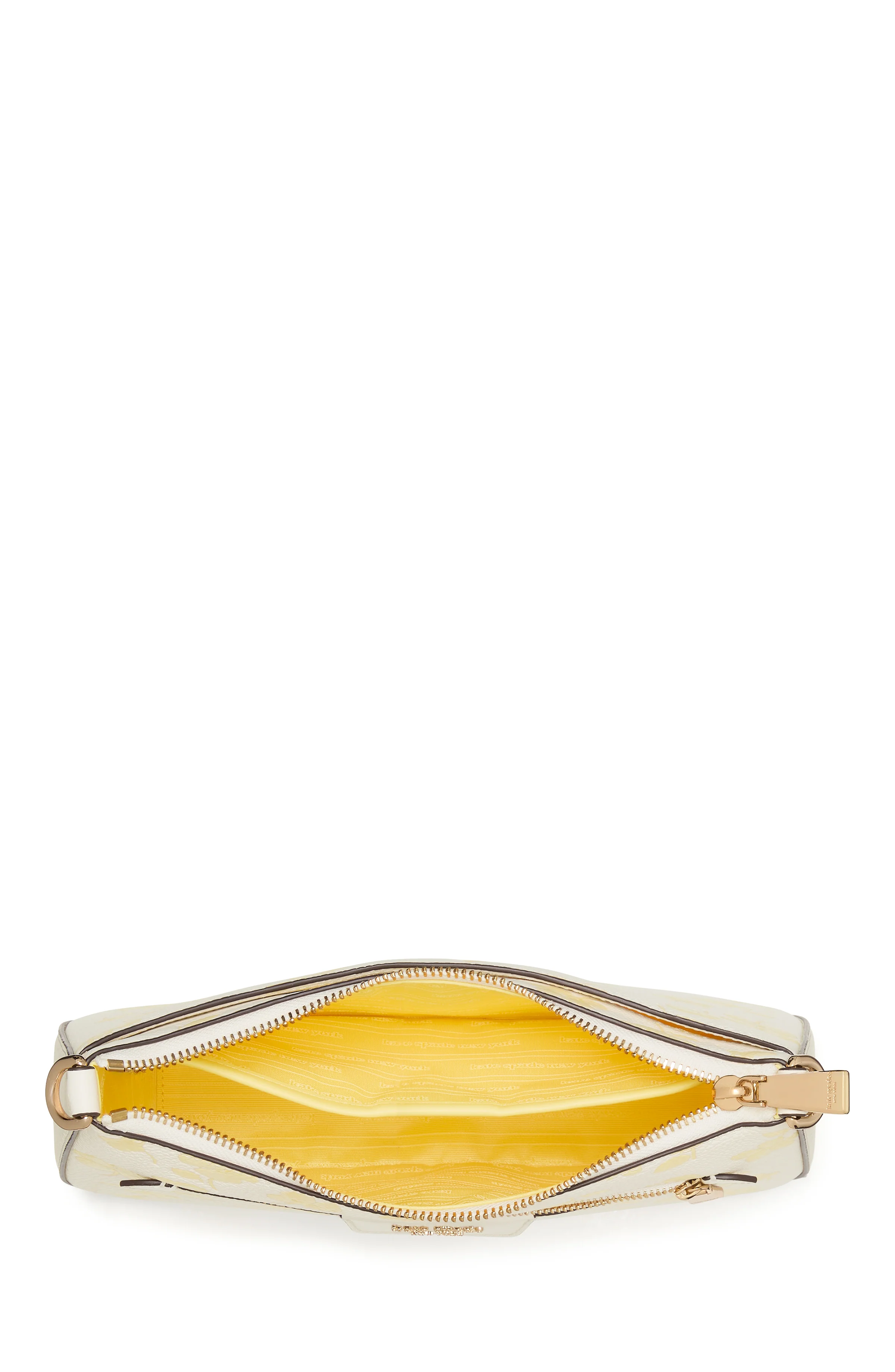 Kate Spade Hudson Spring Pansies Convertible Crossbody Handbag - Image 4