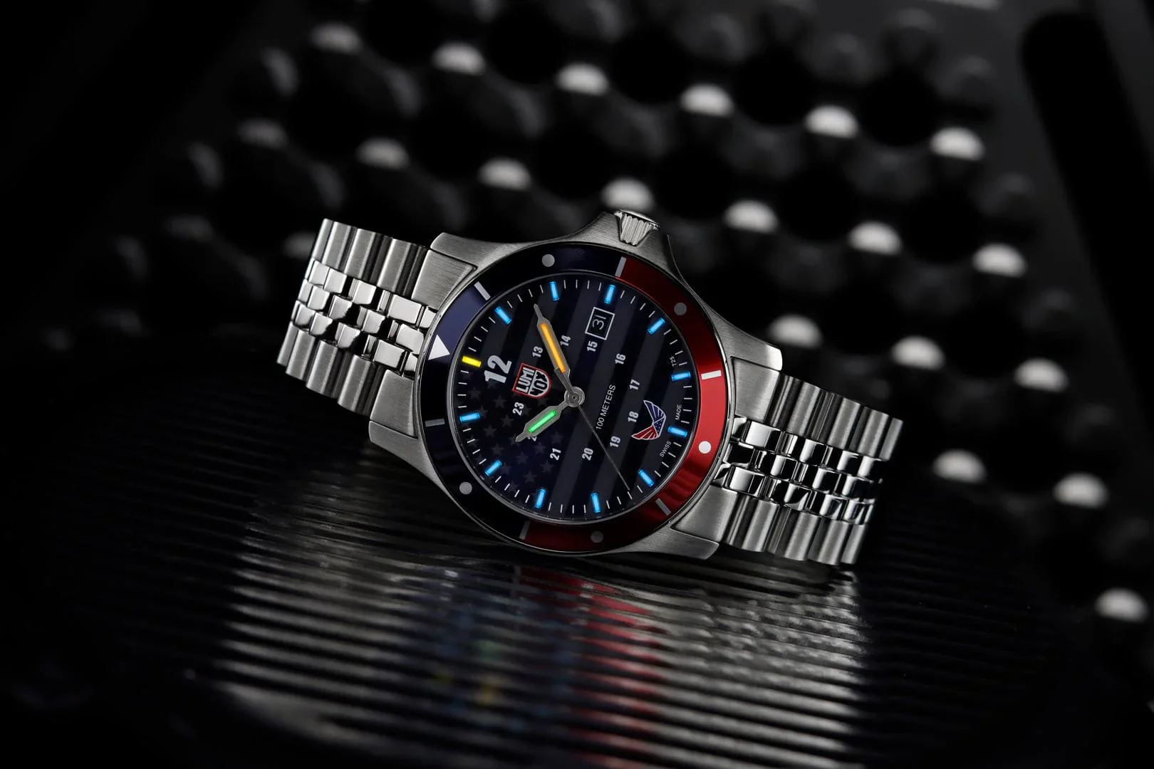 Luminox VOLITION AMERICA Minuteman Dress Watch - 42mm - Image 7