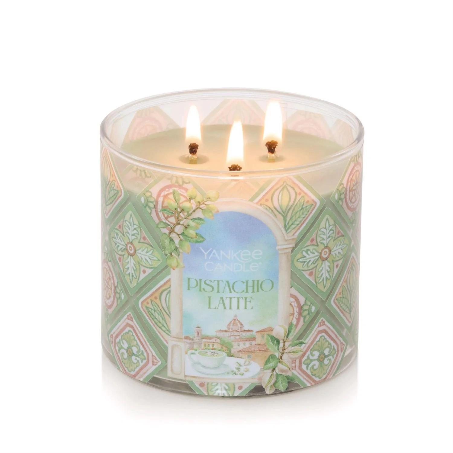 Yankee Candle 3-Wick Candle - Pistachio Latte - Image 2