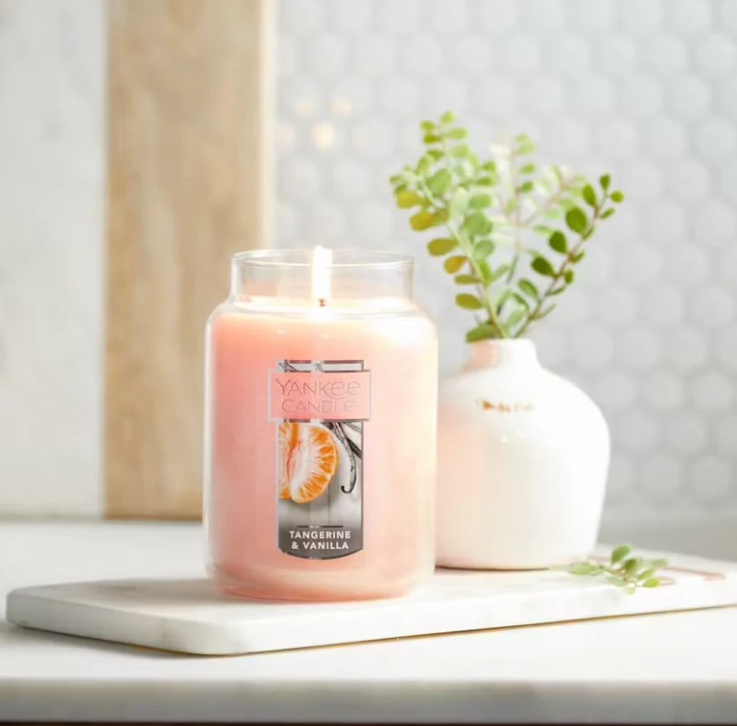 Yankee Candle Original Large Jar Candle - Tangerine & Vanilla - Image 2