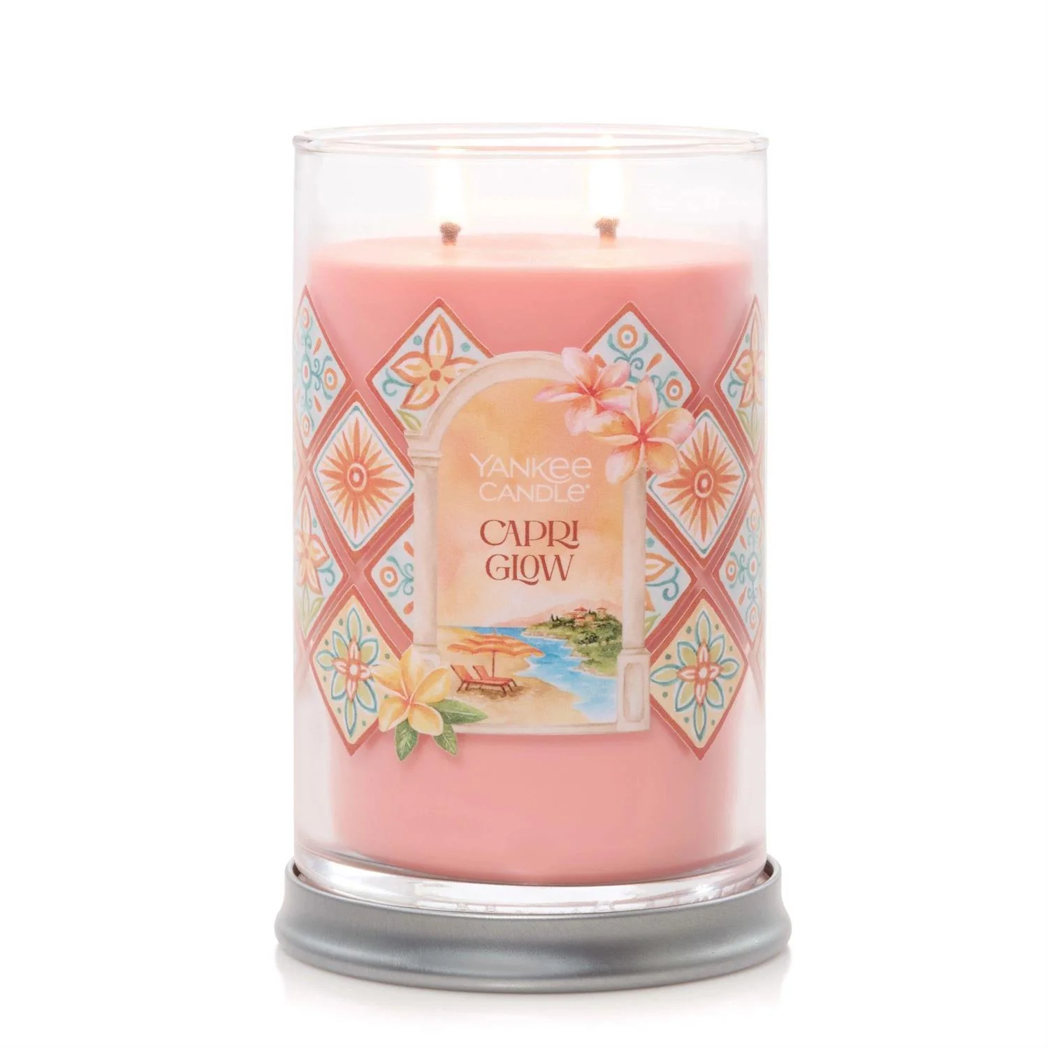 Yankee Candle Signature Large Tumbler Candle - Capri Glow - Image 2
