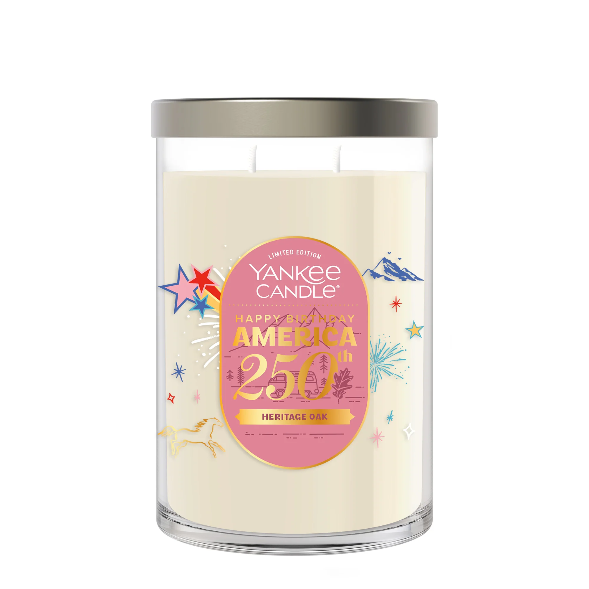 Yankee Candle Signature Large Tumbler Candle - Heritage Oak