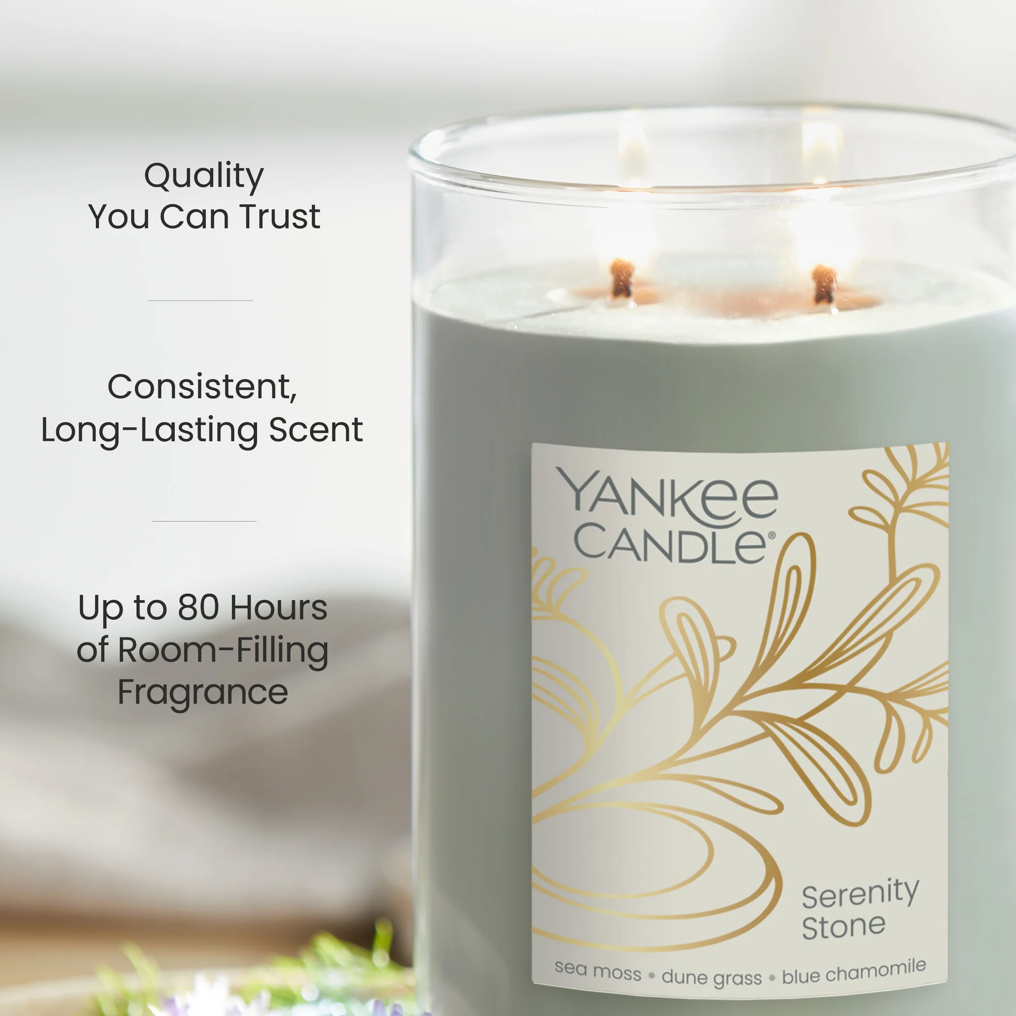 Yankee Candle Signature Tumbler Candle - Serenity Stone - Image 3