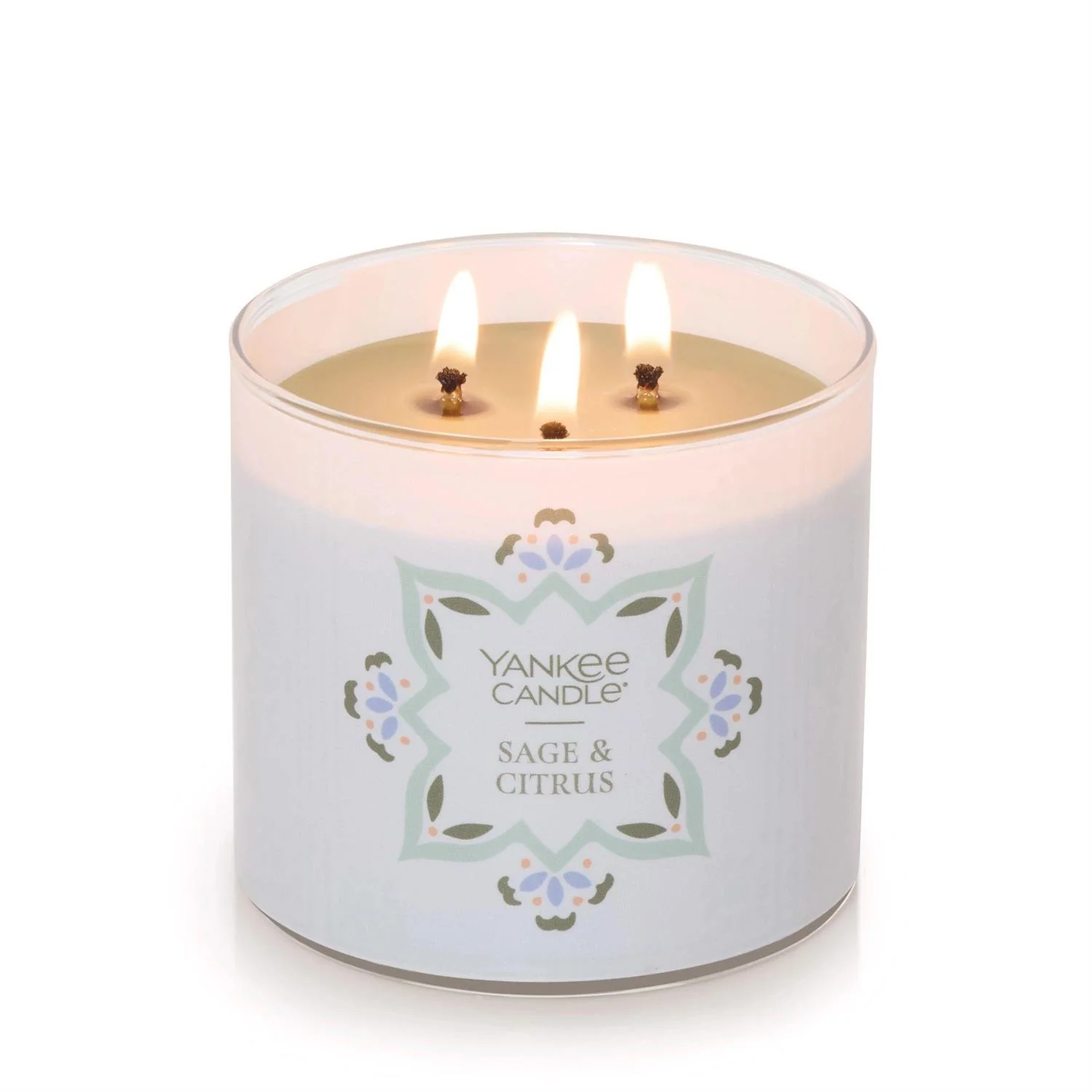 Yankee Candle 3-Wick Candle - Sage & Citrus - Image 2