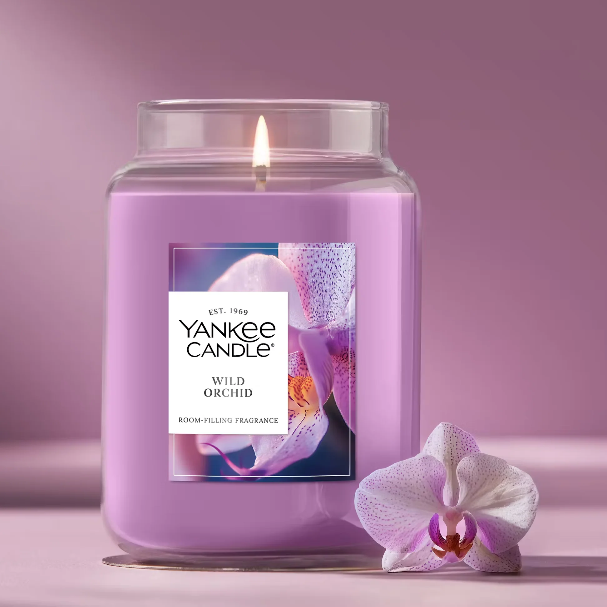 Yankee Candle Original Large Jar - Wild Orchid - Image 2