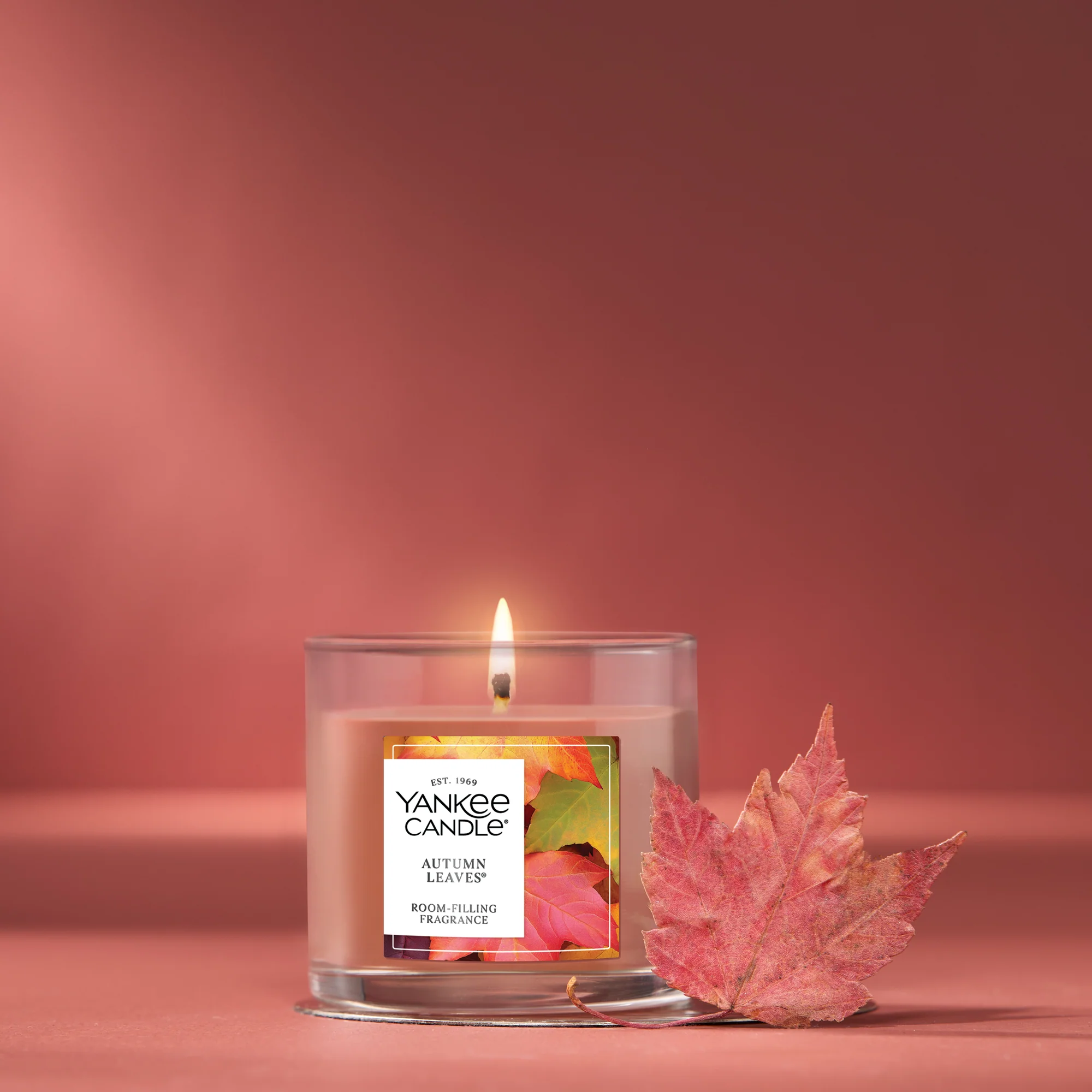 Yankee Candle Small Tumbler Candle - Autumn Leaves - Image 2