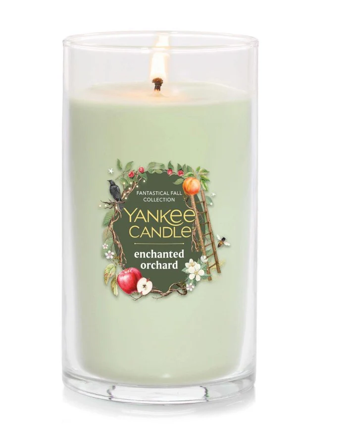 Yankee Candle Signature Medium Pillar Candle - Enchanted Orchard - Image 2