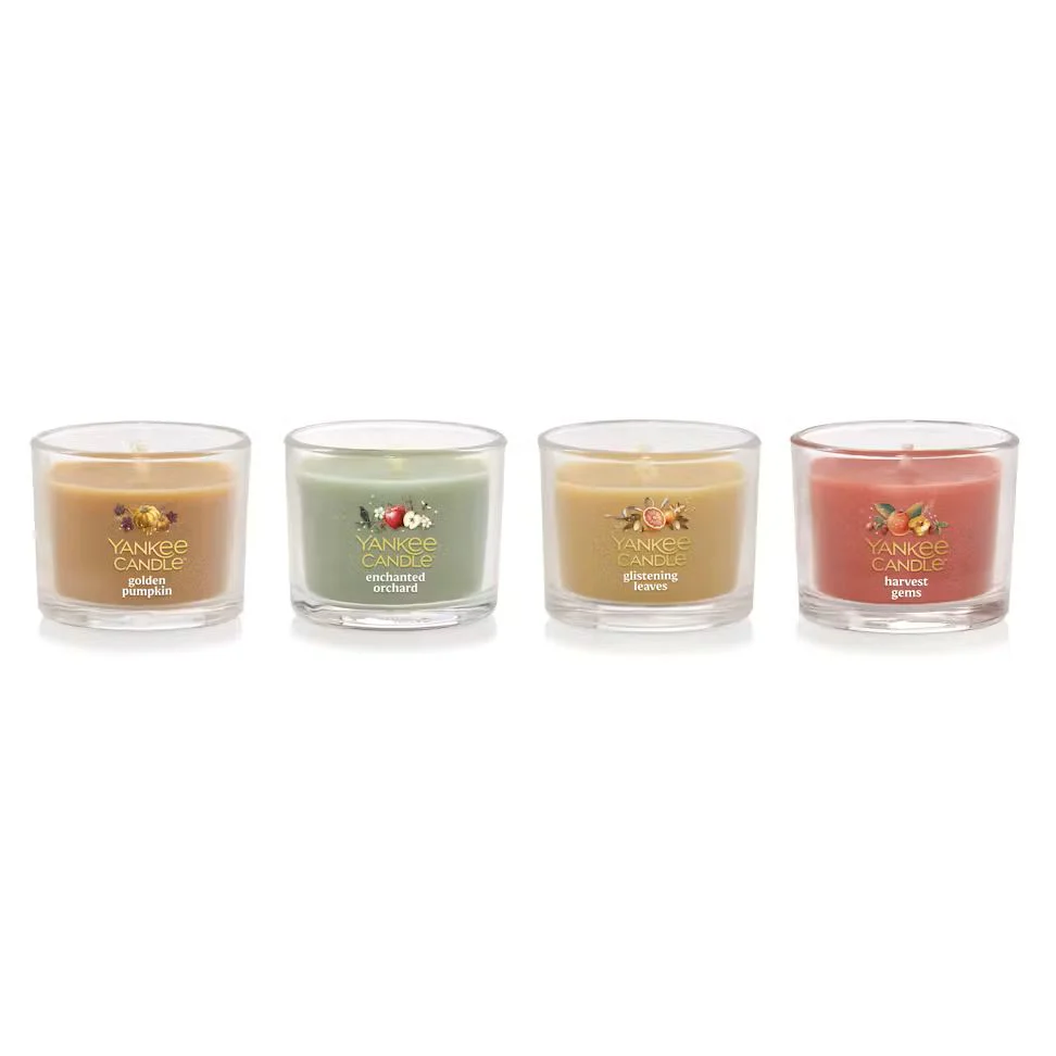 Yankee Candle Fantastical Fall Collection 4-Pack Mini Candle Gift Set - Image 3