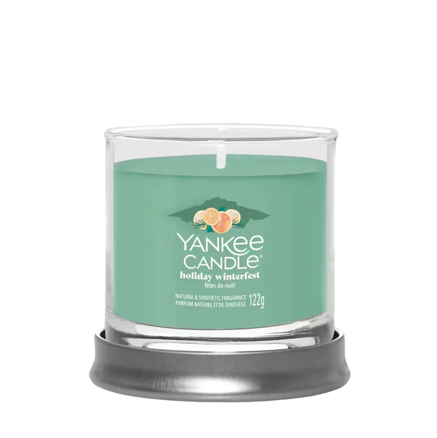 Yankee Candle Signature Small Tumbler Candle - Holiday Winterfest Candle - Image 2