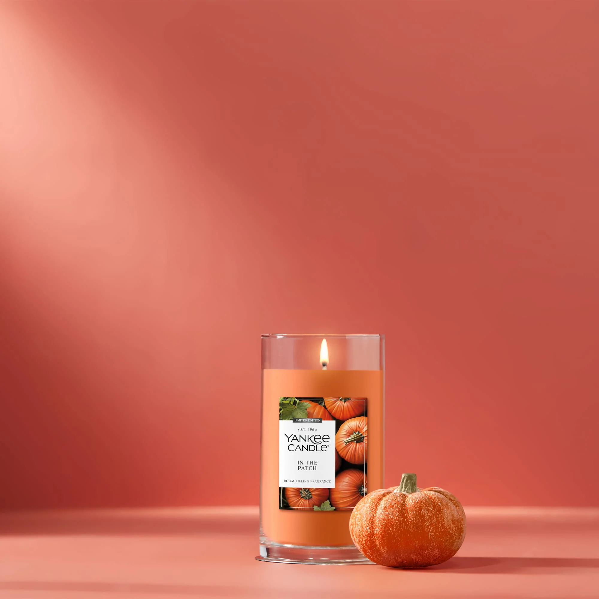 Yankee Candle Medium Pillar Candle - In The Patch - Image 2