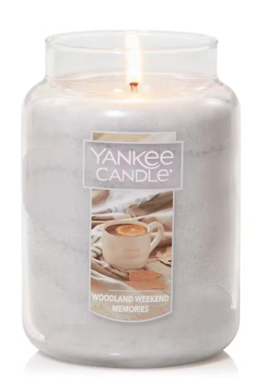 Yankee Candle Original Large Jar Candle - Woodland Weekend Memories - Image 2