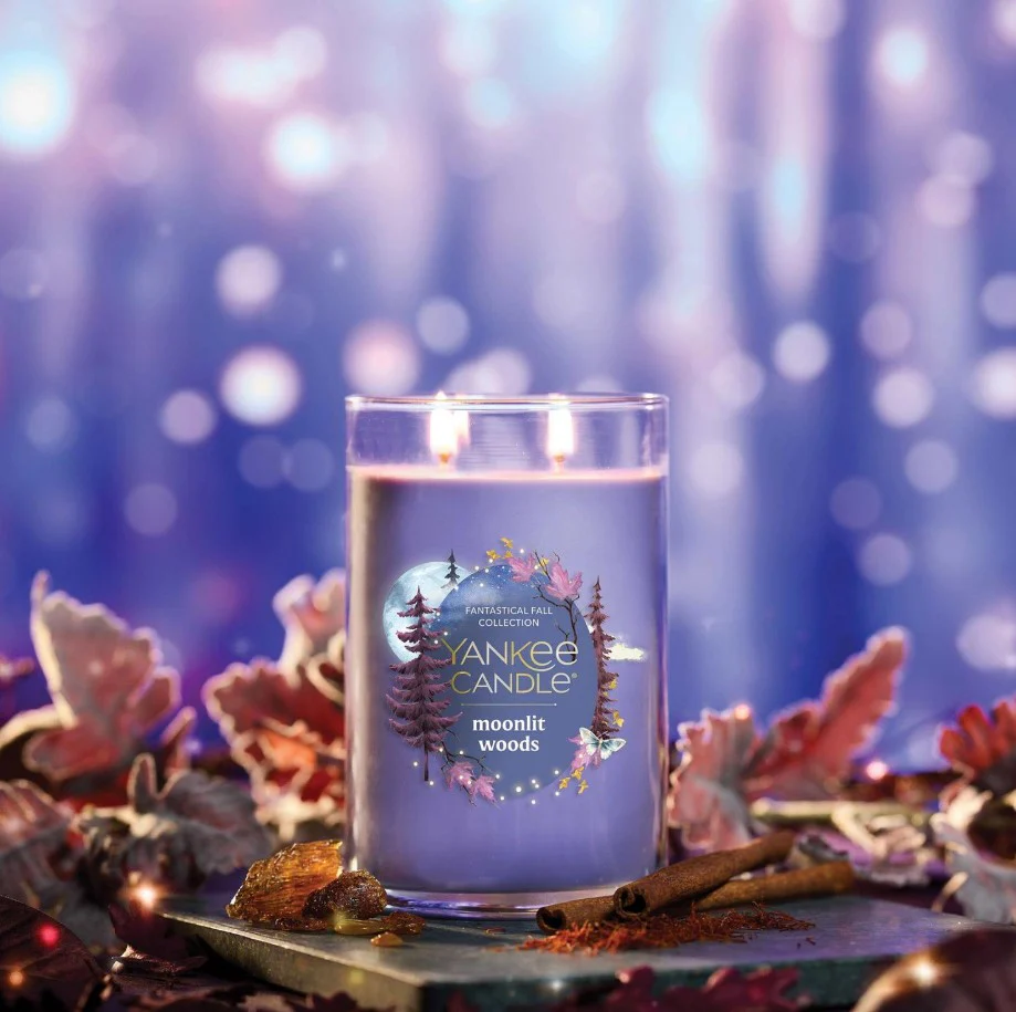 Yankee Candle Large Tumbler Candle - Moonlit Woods - Image 2