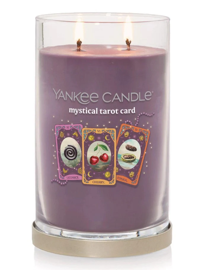Yankee Candle Large Tumbler Candle - Mystical Tarot Card - Image 2