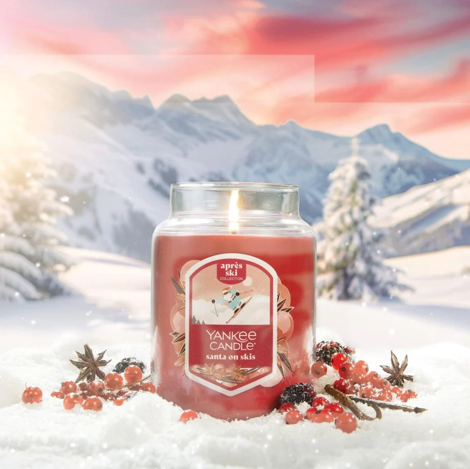 Yankee Candle Original Large Jar Candle - Santa On Skis - Image 2