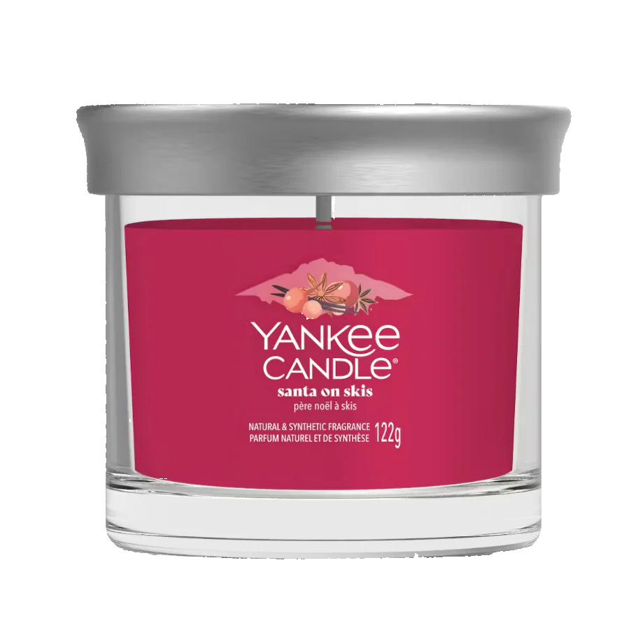 Yankee Candle Signature Small Tumbler Candle - Santa On Skis