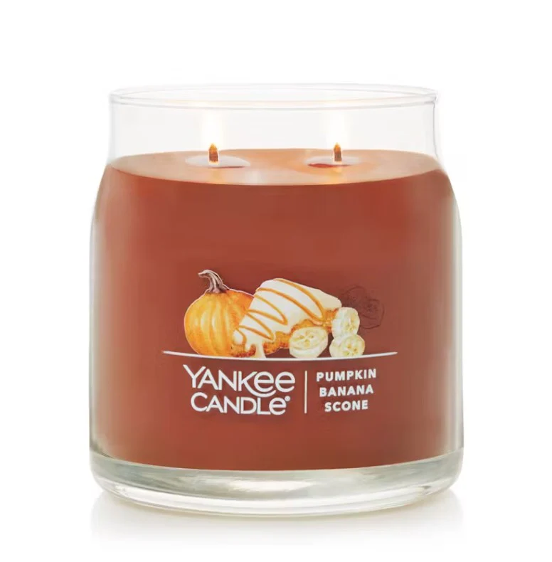 Yankee Candle Signature Medium Jar Candle - Pumpkin Banana Scone - Image 2