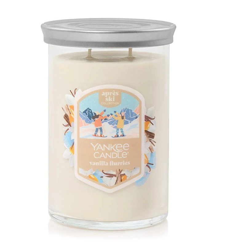 Yankee Candle Signature Large Tumbler Candle - Vanilla Flurries