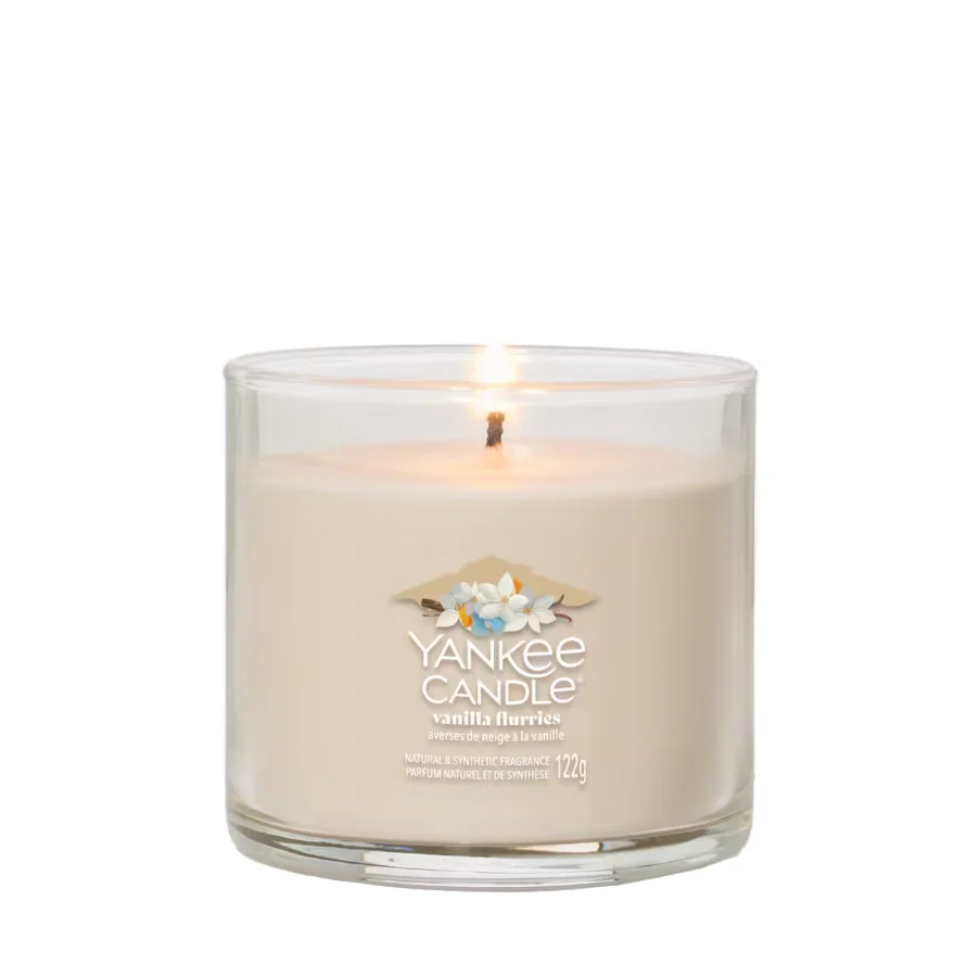 Yankee Candle Signature Small Tumbler Candle - Vanilla Flurries - Image 3