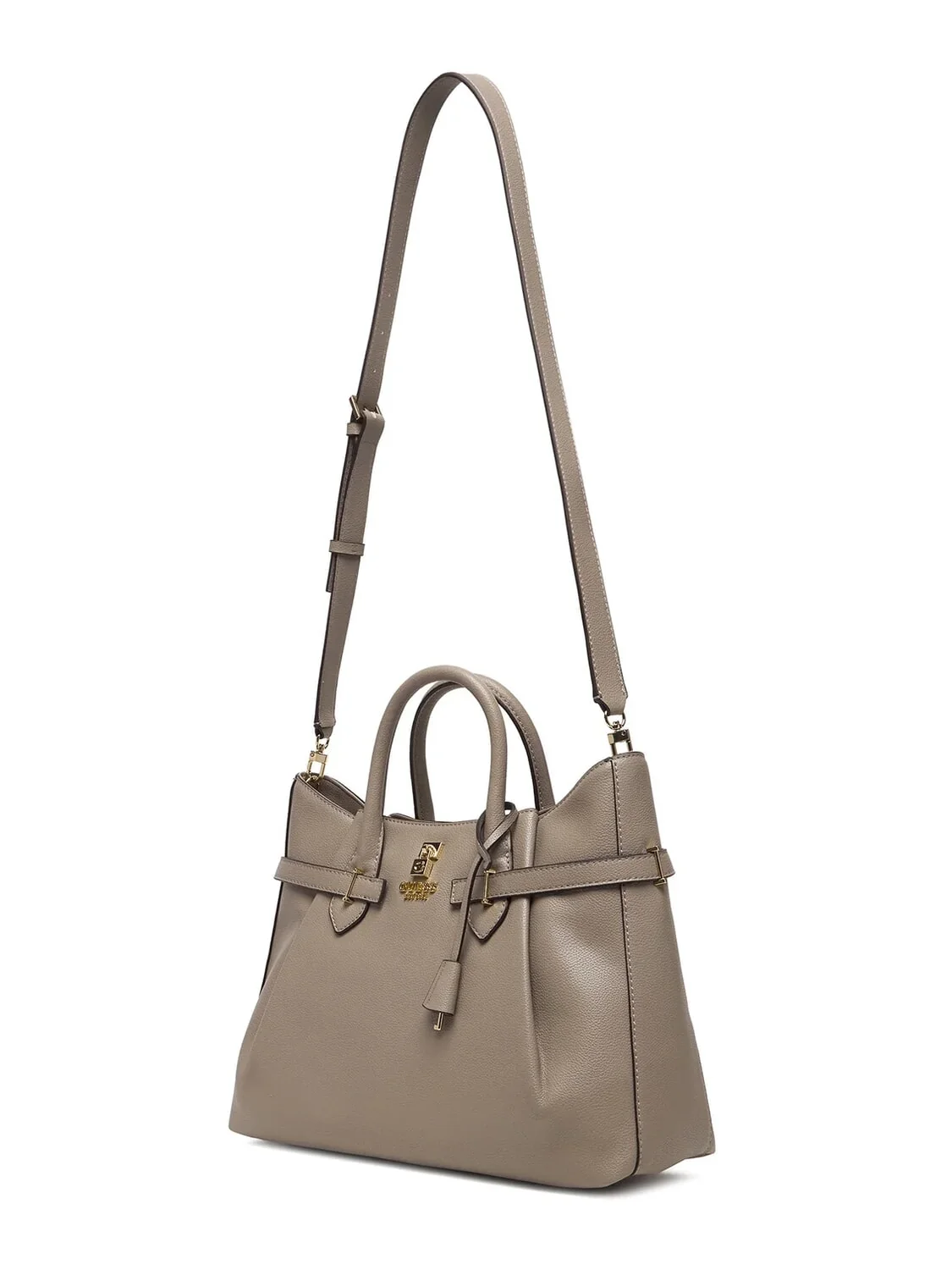 GUESS Yesba Saffiano Satchel Handbag - Image 3