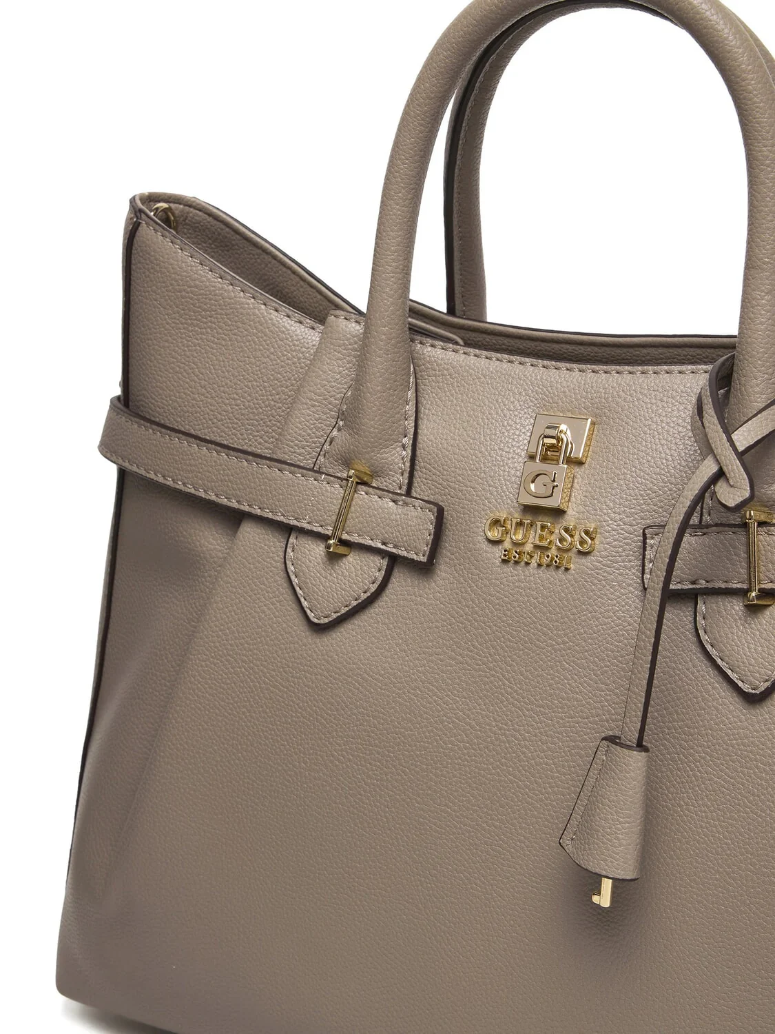 GUESS Yesba Saffiano Satchel Handbag - Image 4