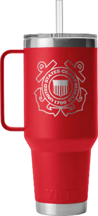 Coast Guard YETI 42 oz. Straw Mug - Image 5