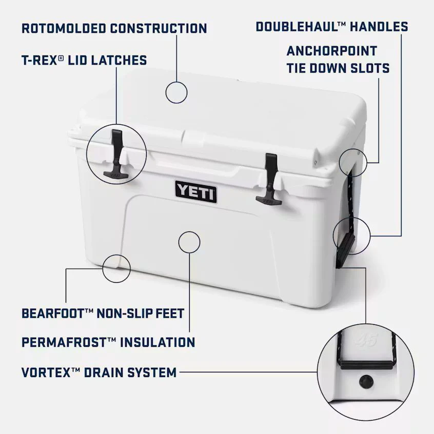 YETI Tundra 45 Hard Cooler - Image 6