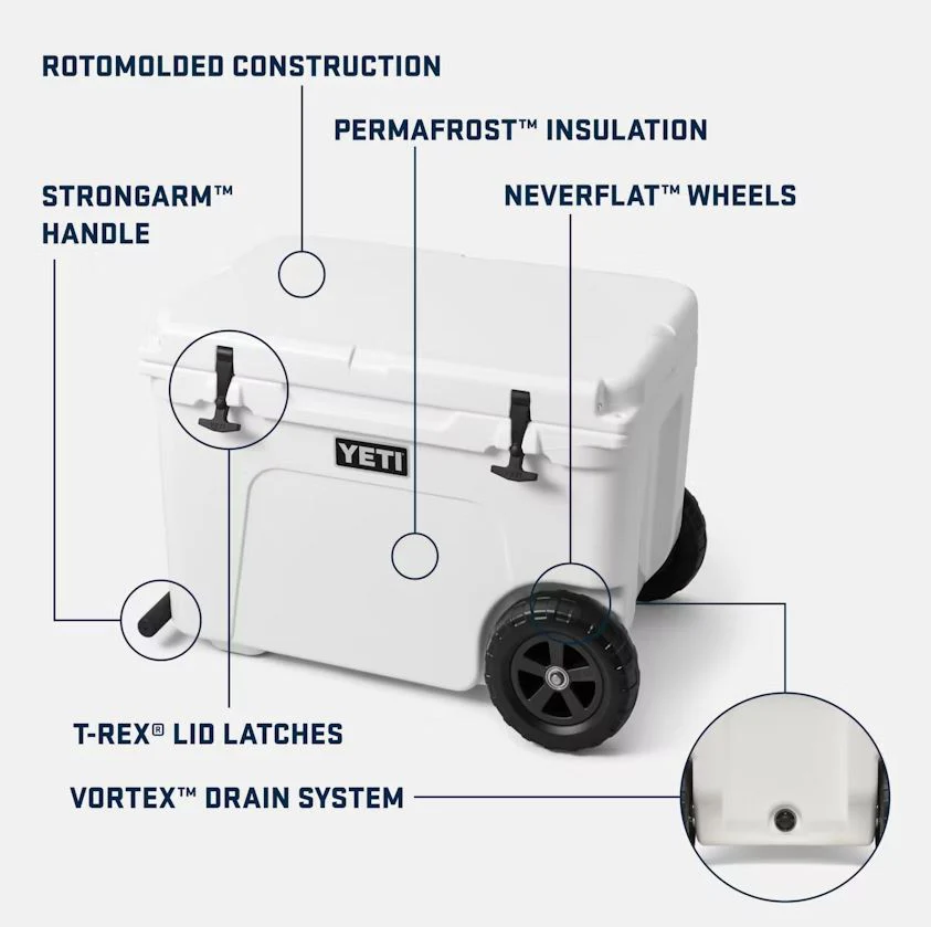 YETI Tundra Haul Wheeled Cooler - Image 9