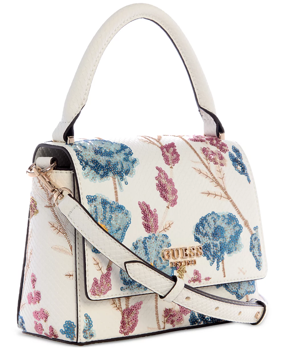 GUESS Zaria Top Handle Flap Crossbody Handbag - Image 2