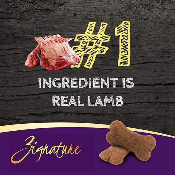 Zignature Lamb Formula Ziggy Bars Biscuit Dog Treats - 12 oz. - Image 3