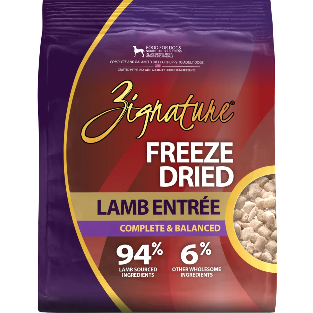 Zignature Original Freeze Dried Lamb Entrée Dry Dog Food - 4 oz.
