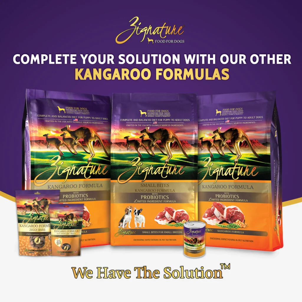 Zignature Kangaroo Formula Wet Dog Food - 13 oz. - Image 7