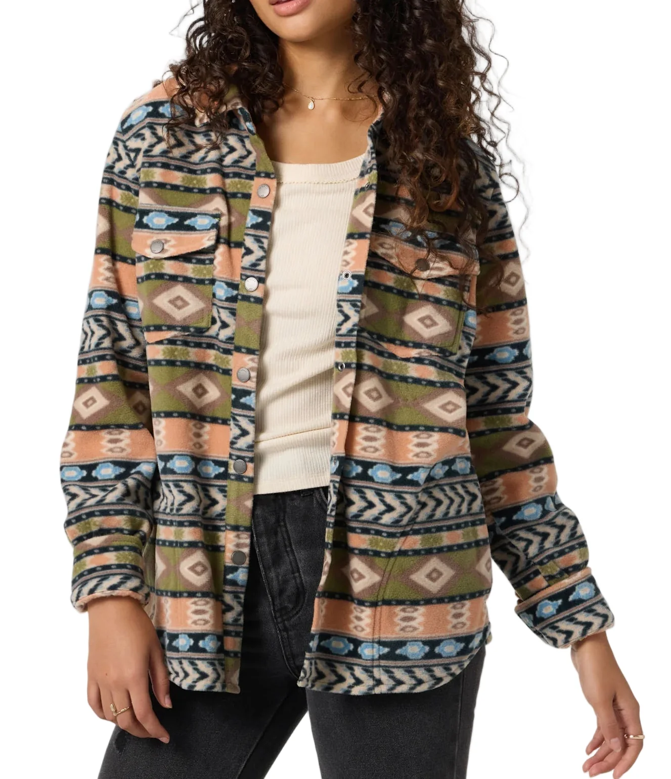 O'Neill Womens Zuma Superfleece Long Sleeve Top