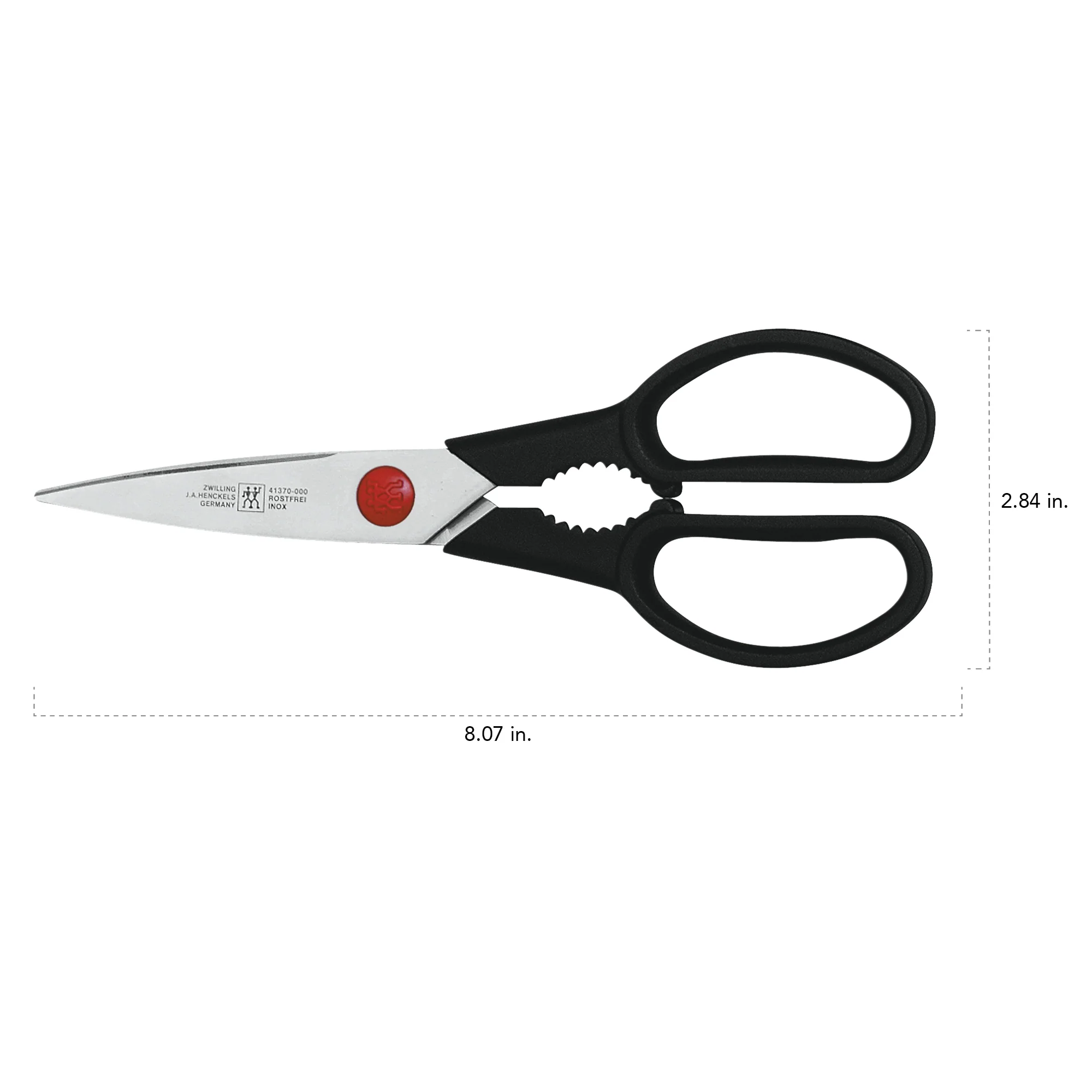 JA Henckels Twin L 8" Shears with Black Handle - Image 3